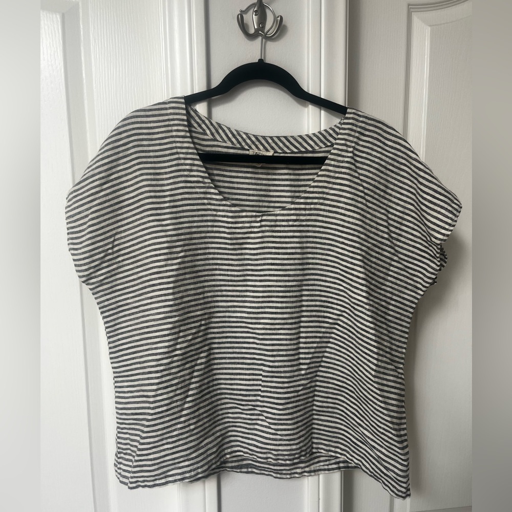 100% linen top